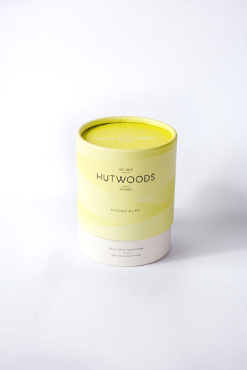 COCONUT & LIME WOODWICK CANDLE
