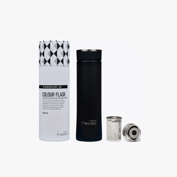 INSULATED STAINLESS STEEL FLASK FRESSKO - COAL