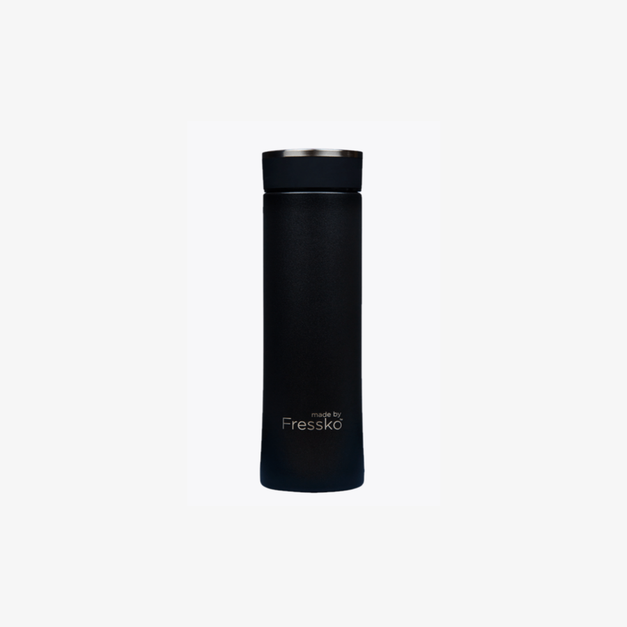 INSULATED STAINLESS STEEL FLASK FRESSKO - COAL